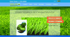 Desktop Screenshot of grass-sintetico-peru.com