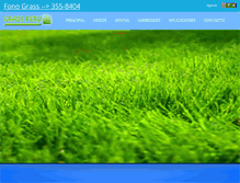 Tablet Screenshot of grass-sintetico-peru.com